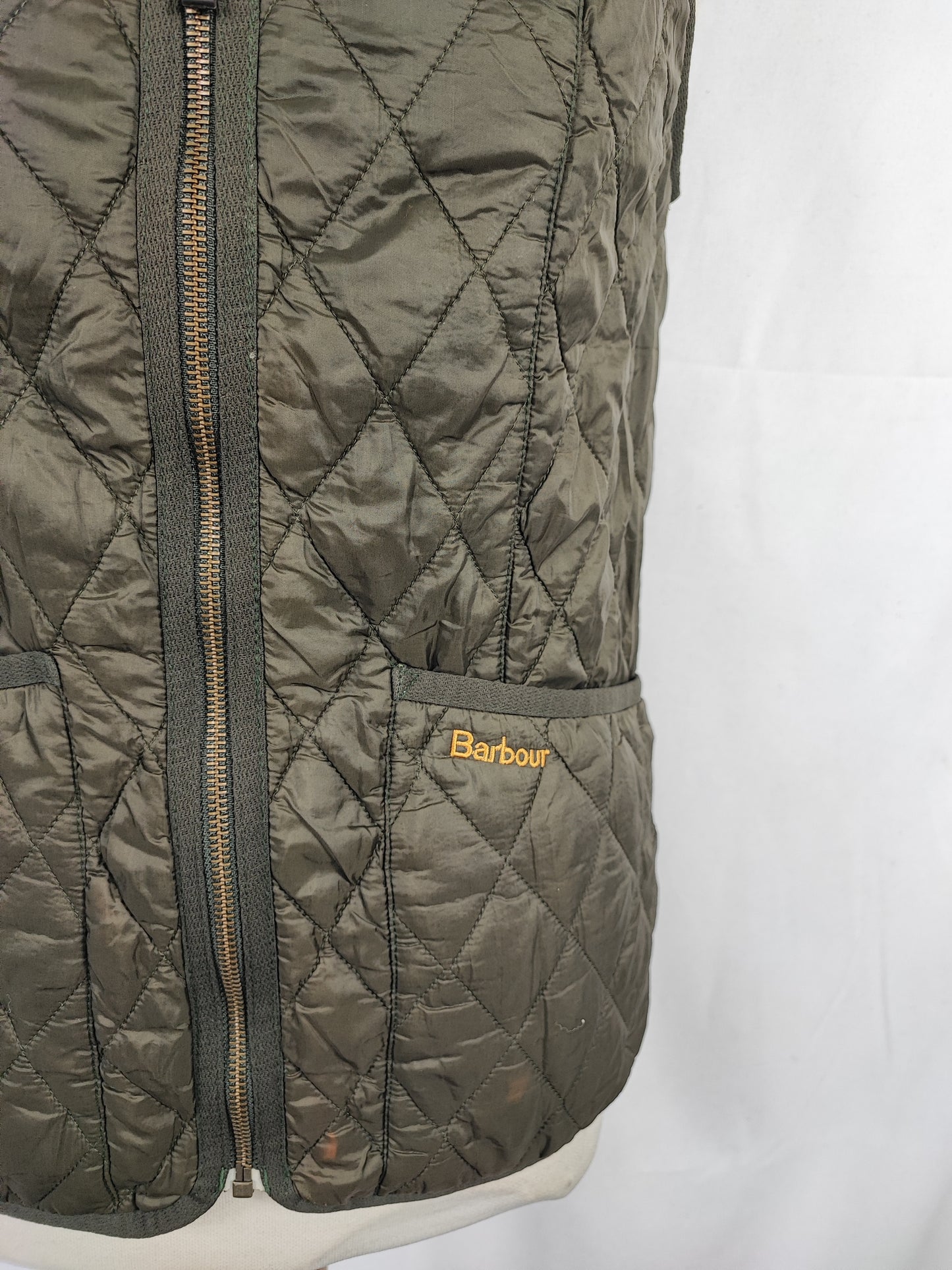 Gilet Barbour verde da donna UK10 Small - Barbour Betty Interactive Lady Liner uk10