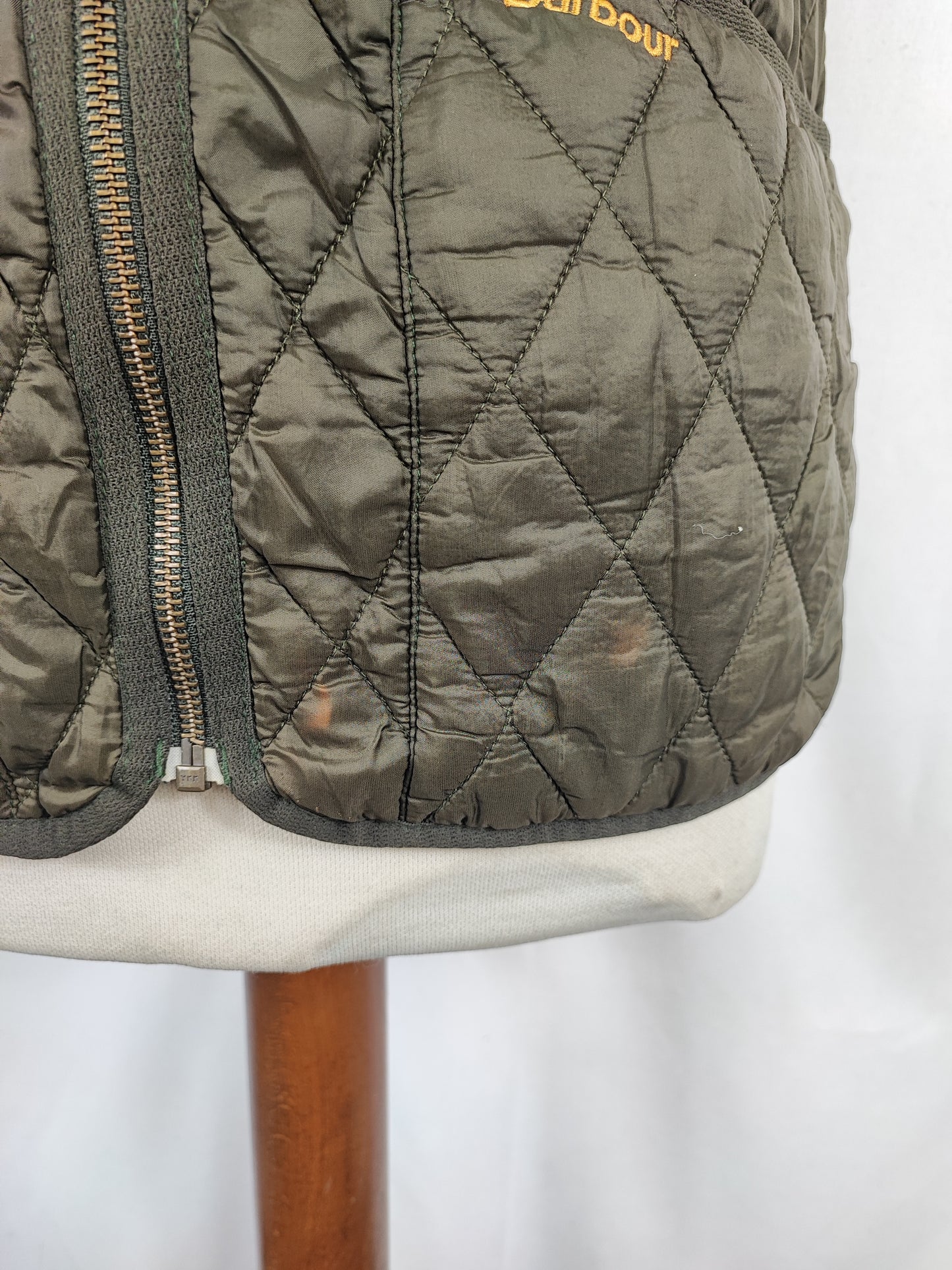 Gilet Barbour verde da donna UK10 Small - Barbour Betty Interactive Lady Liner uk10