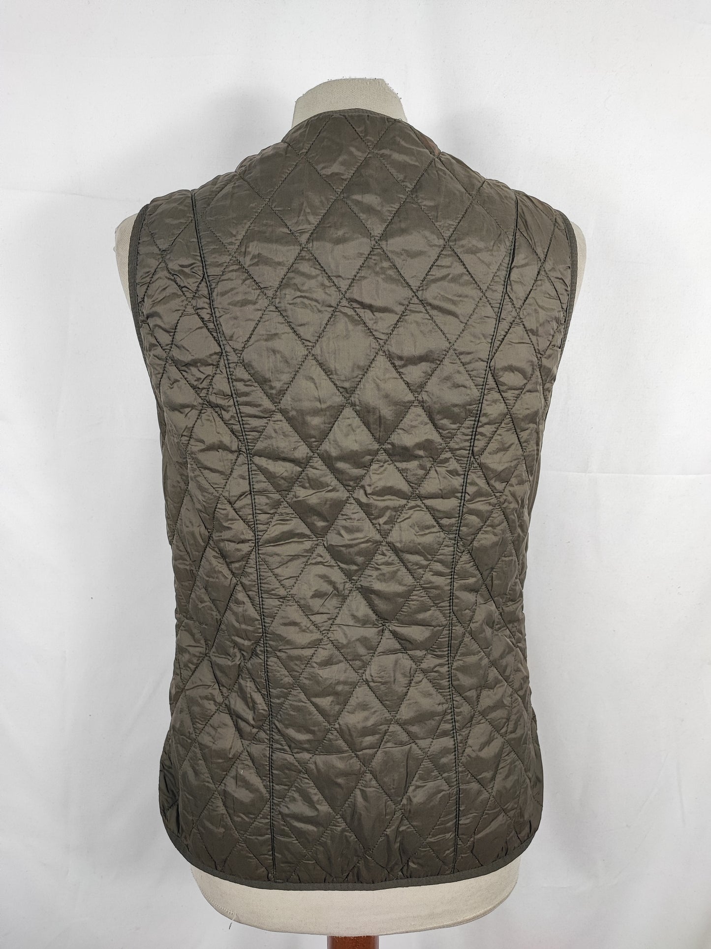 Gilet Barbour verde da donna UK10 Small - Barbour Betty Interactive Lady Liner uk10