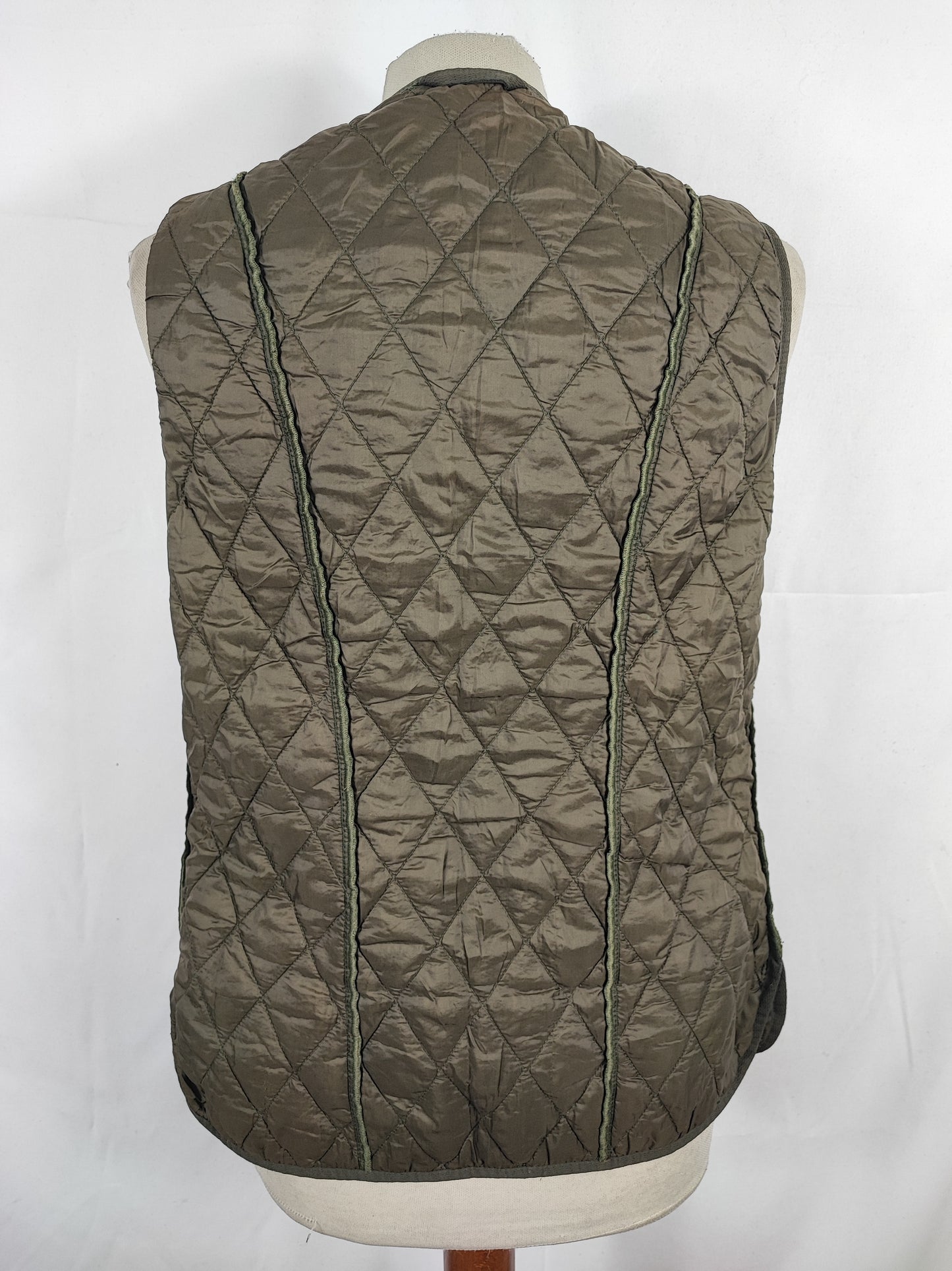 Gilet Barbour verde da donna UK10 Small - Barbour Betty Interactive Lady Liner uk10