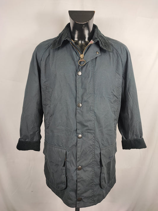 Giacca Barbour uomo cerato Bristol Blu Small- Man Navy Bristol wax Jacket size S