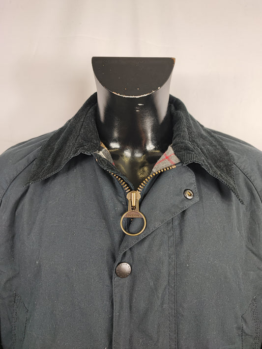 Giacca Barbour uomo cerato Bristol Blu Small- Man Navy Bristol wax Jacket size S