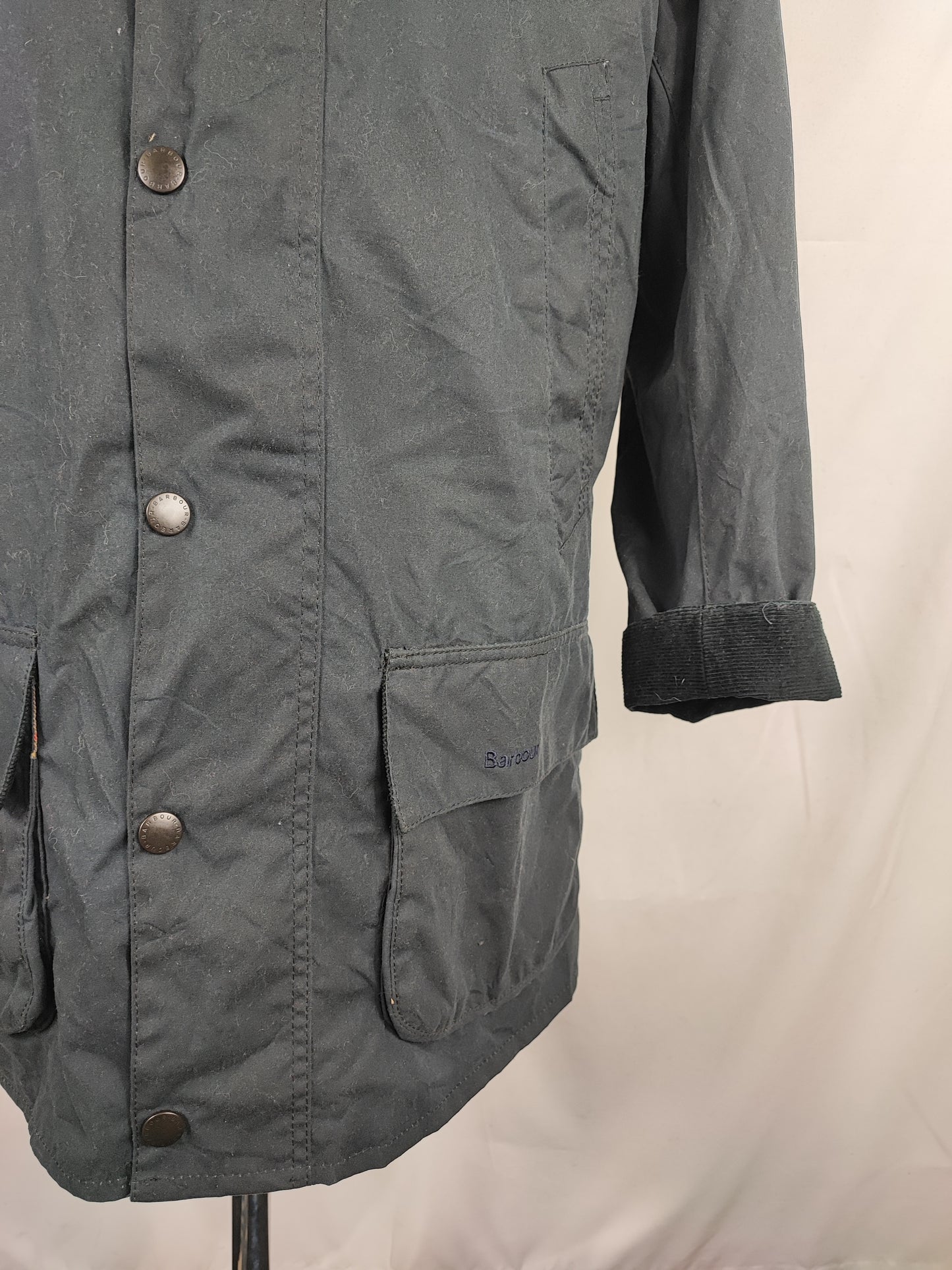 Giacca Barbour uomo cerato Bristol Blu Small- Man Navy Bristol wax Jacket size S