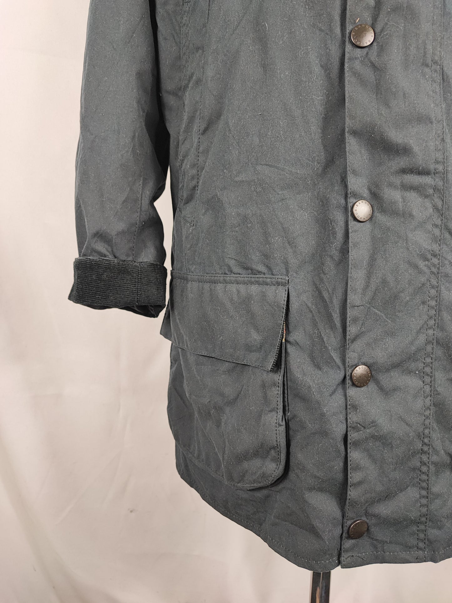 Giacca Barbour uomo cerato Bristol Blu Small- Man Navy Bristol wax Jacket size S