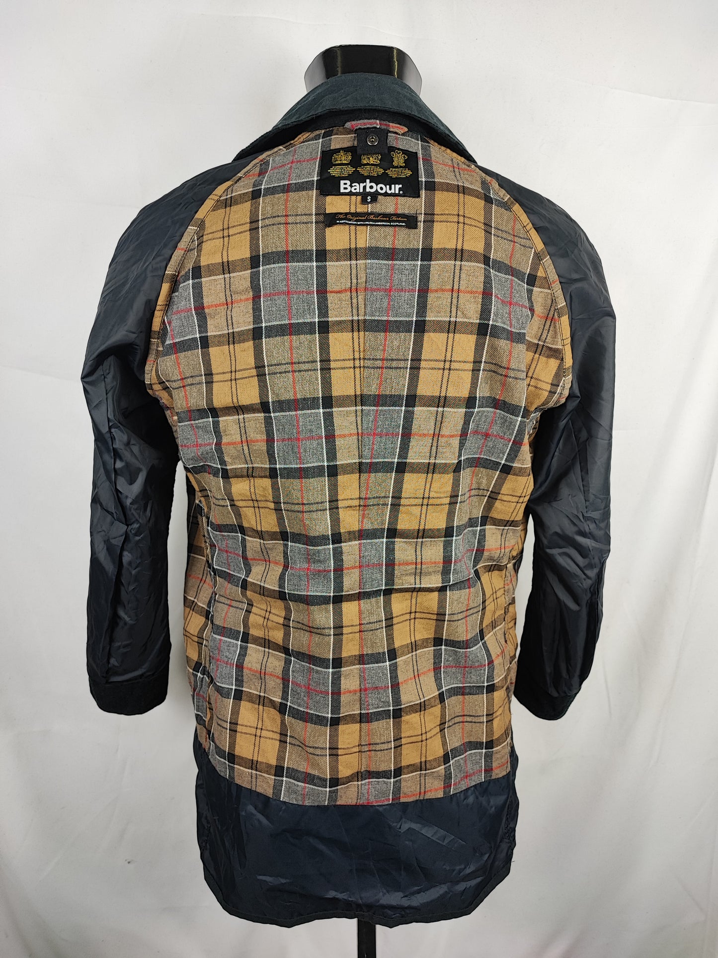 Giacca Barbour uomo cerato Bristol Blu Small- Man Navy Bristol wax Jacket size S