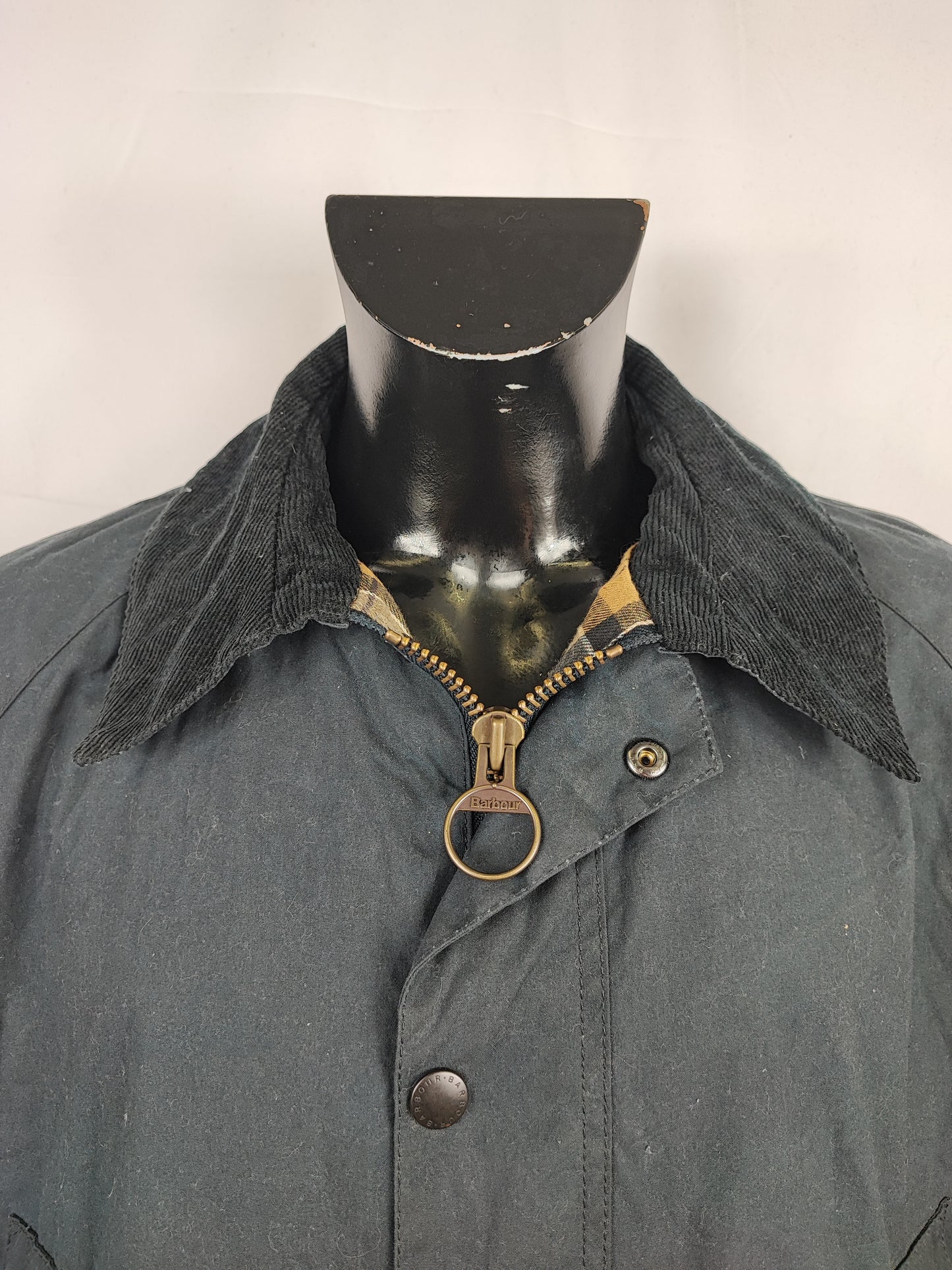 Giacca Barbour Blu Ashby Uomo XLarge- Man Blue Ashby Wax Jacket Size XLarge