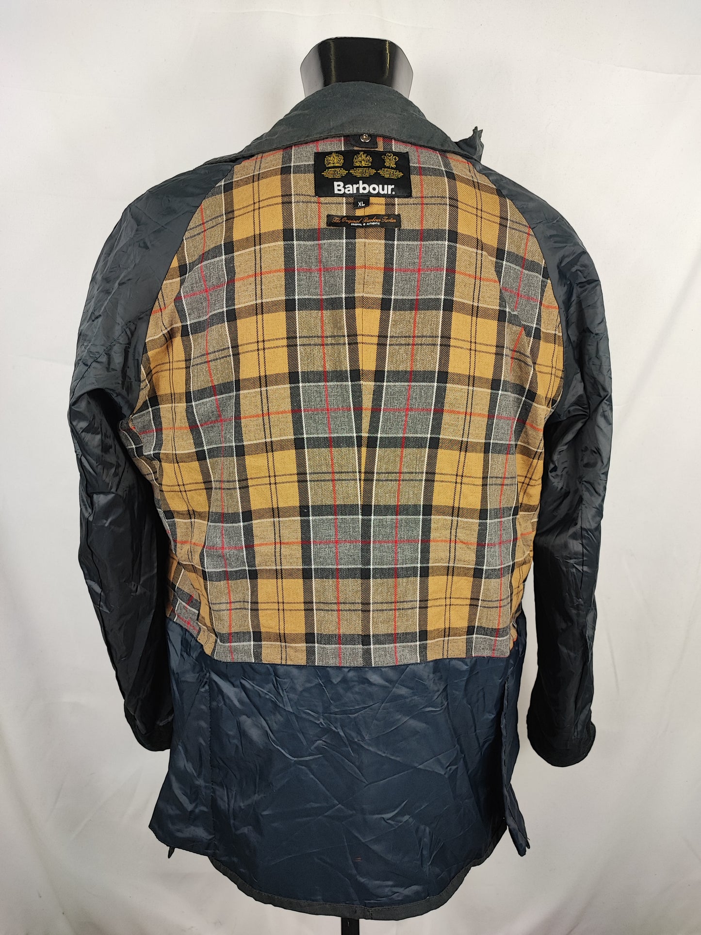 Giacca Barbour Blu Ashby Uomo XLarge- Man Blue Ashby Wax Jacket Size XLarge