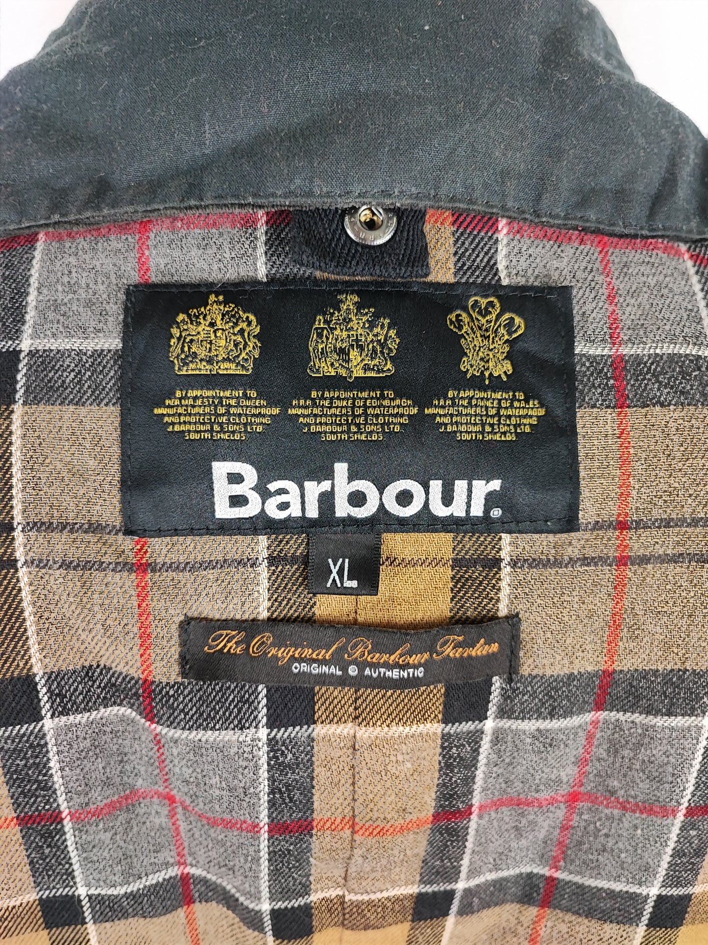 Giacca Barbour Blu Ashby Uomo XLarge- Man Blue Ashby Wax Jacket Size XLarge