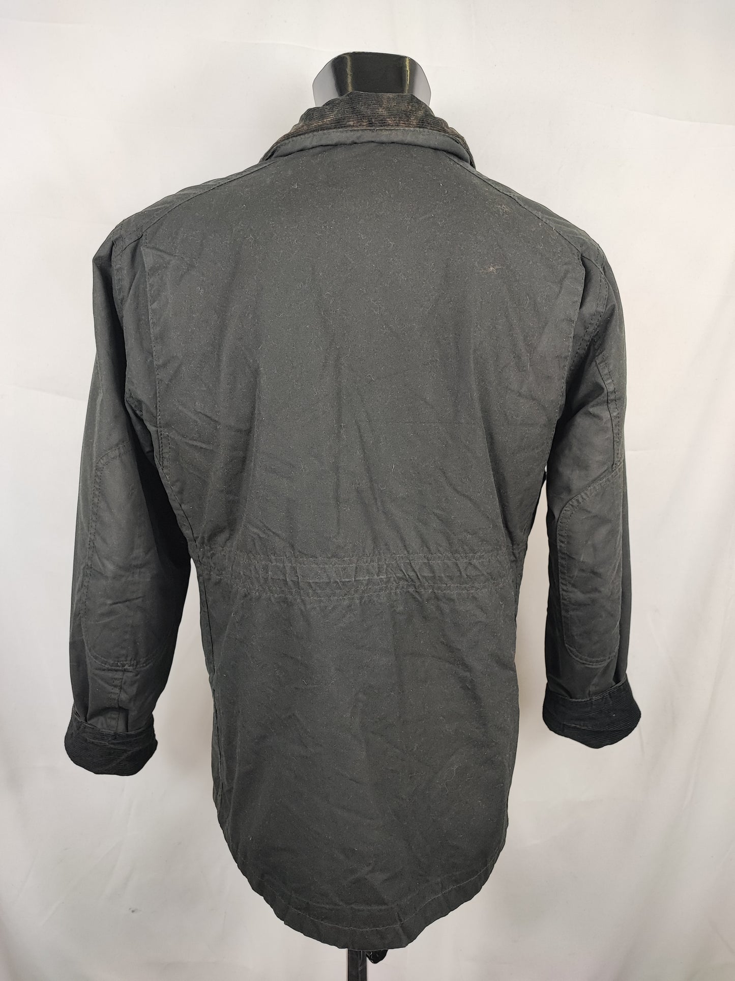 Barbour Giacca uomo nera Small Sapper Jacket Black Waxed Sapper Jacket Size S