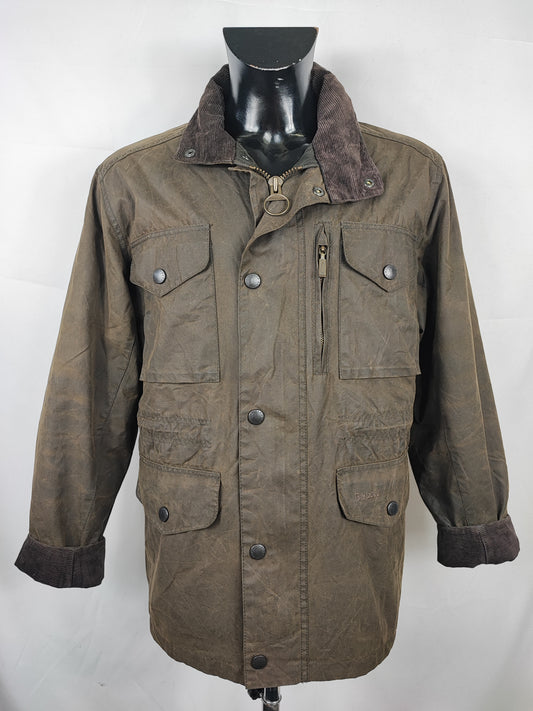 Barbour Giacca uomo verde Medium Sapper Jacket - Man Olive Waxed Sapper Jacket Size M