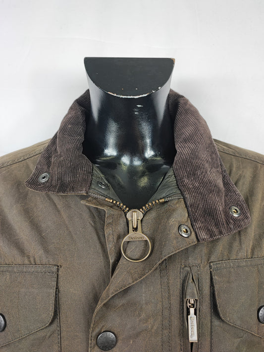 Barbour Giacca uomo verde Medium Sapper Jacket - Man Olive Waxed Sapper Jacket Size M