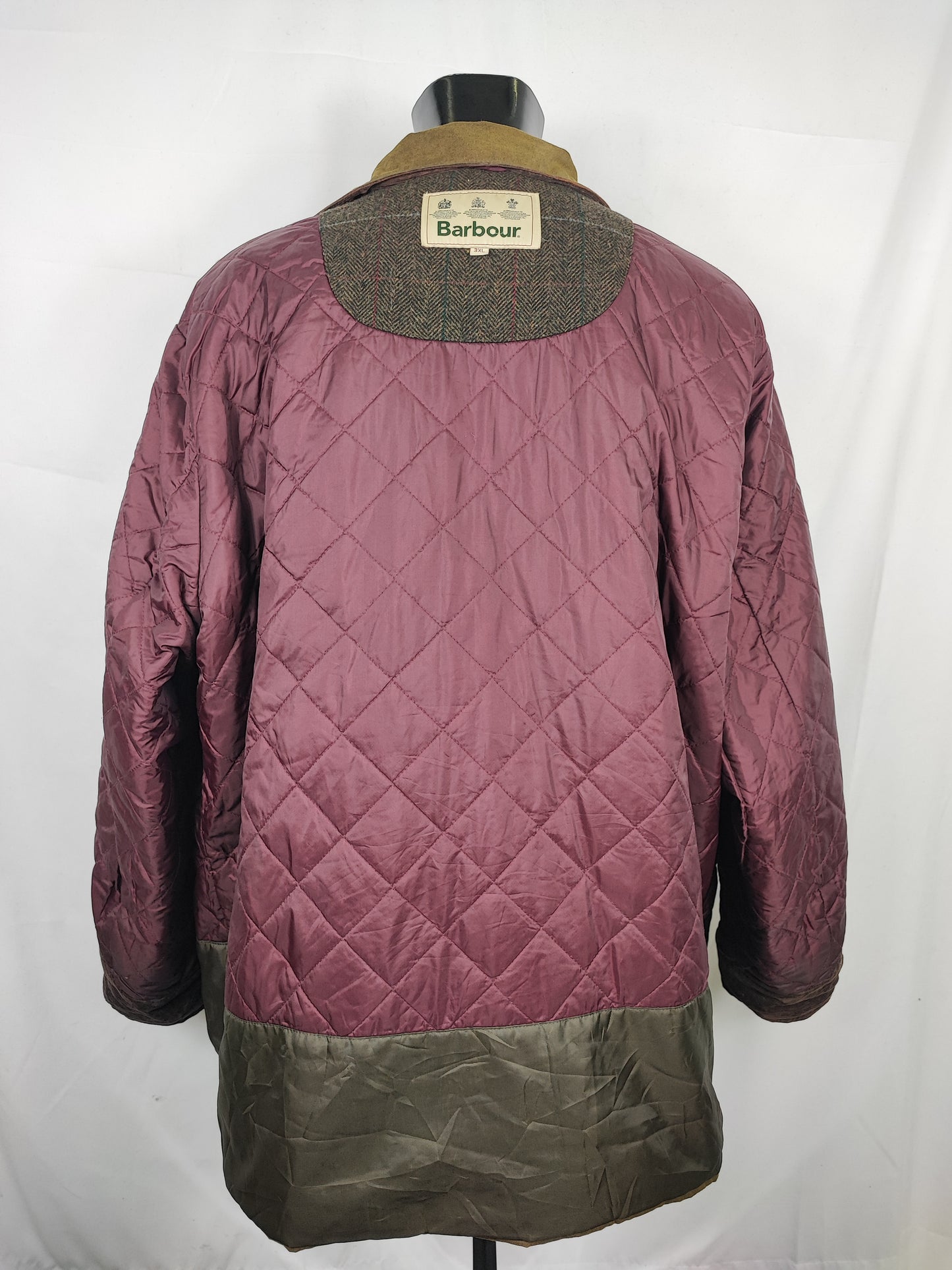 Barbour Giacca uomo Verde Taglia 3xl  Man Olive Waxed Cole Jacket Size 3XLarge