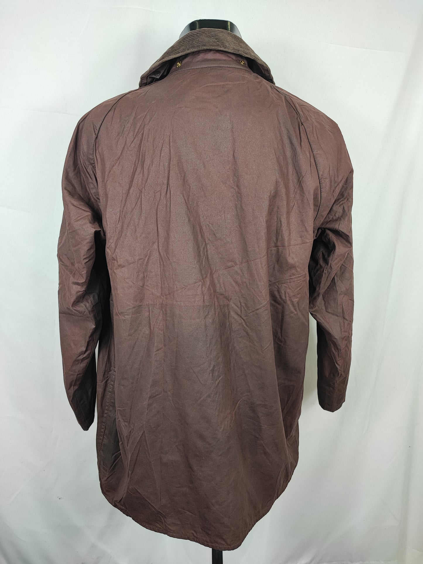 Barbour Giacca Beaufort vintage marrone C42/107 cm - Brown Beaufort Waxed jacket large