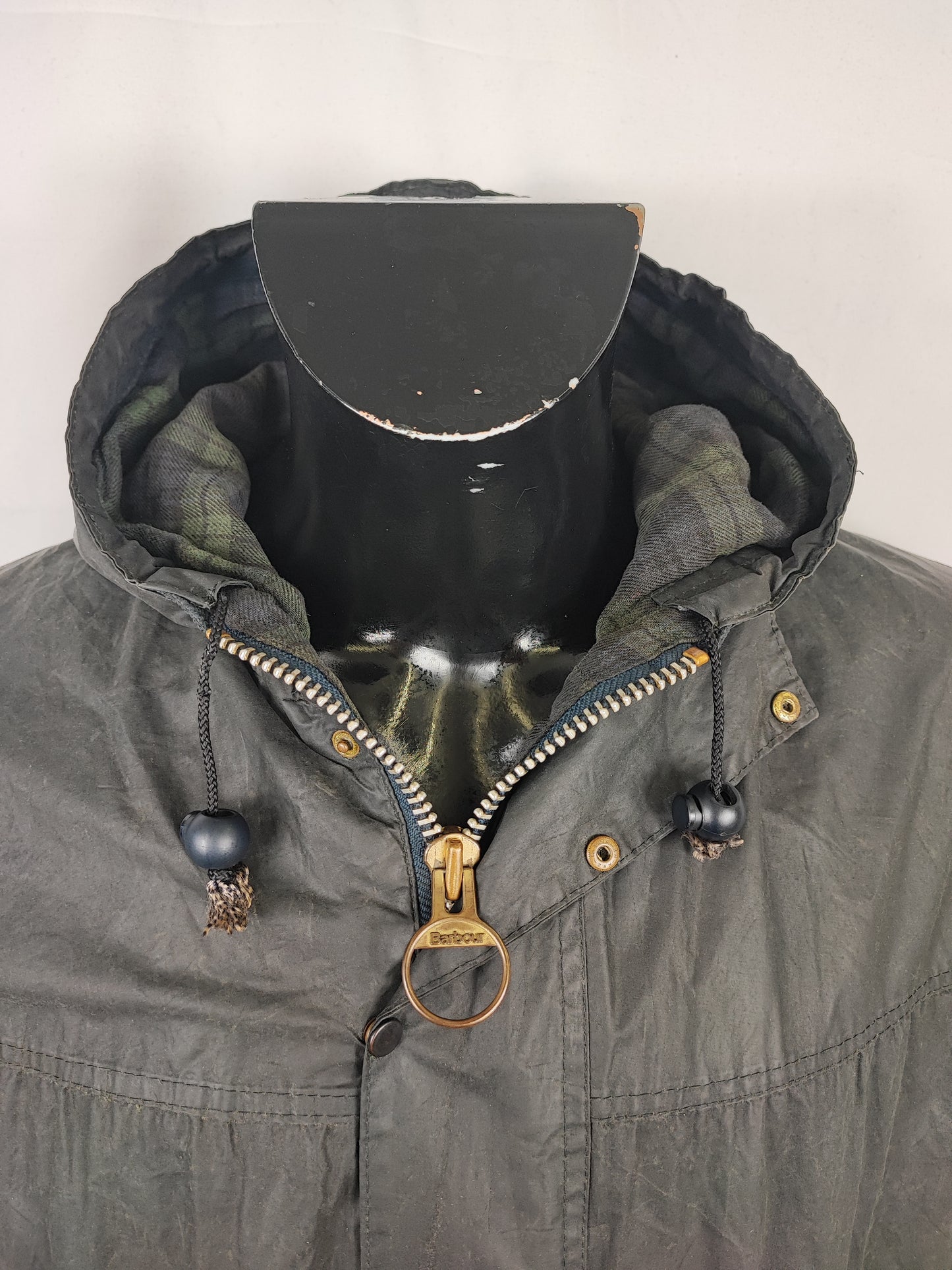 Giacca Barbour Durham blu cerata c50/127 cm XXL - Man Navy wax Durham jacket size C50