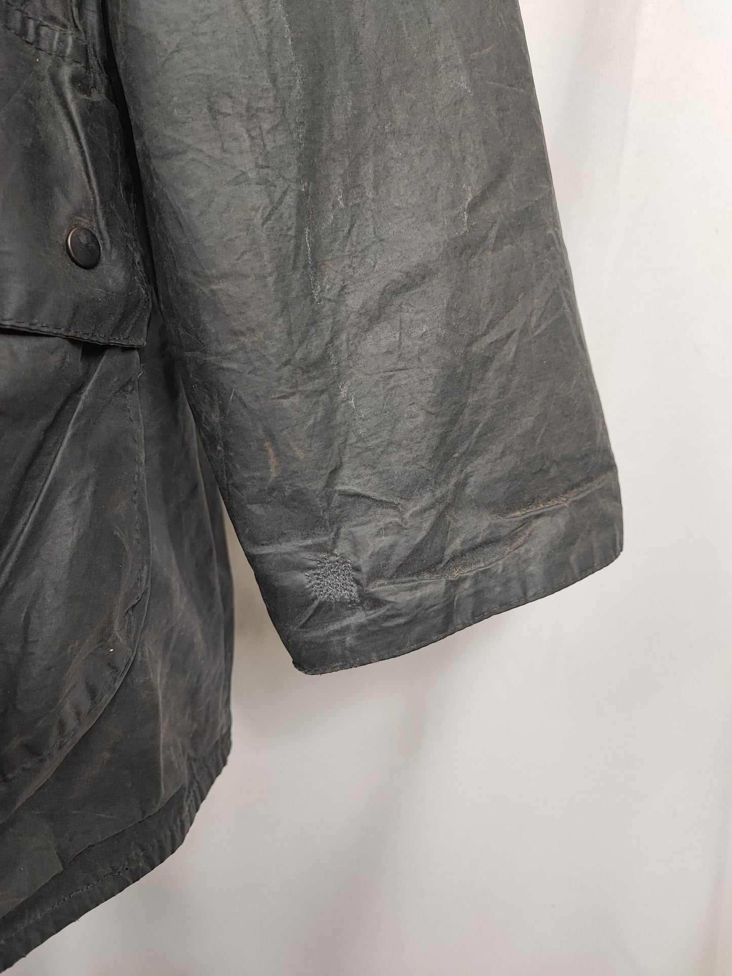 Giacca Barbour Durham blu cerata c50/127 cm XXL - Man Navy wax Durham jacket size C50