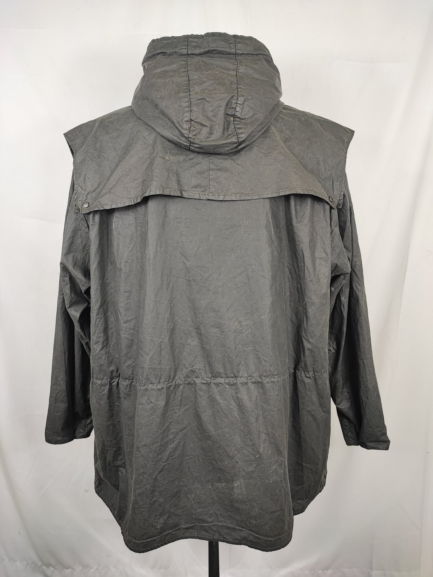 Giacca Barbour Durham blu cerata c50/127 cm XXL - Man Navy wax Durham jacket size C50