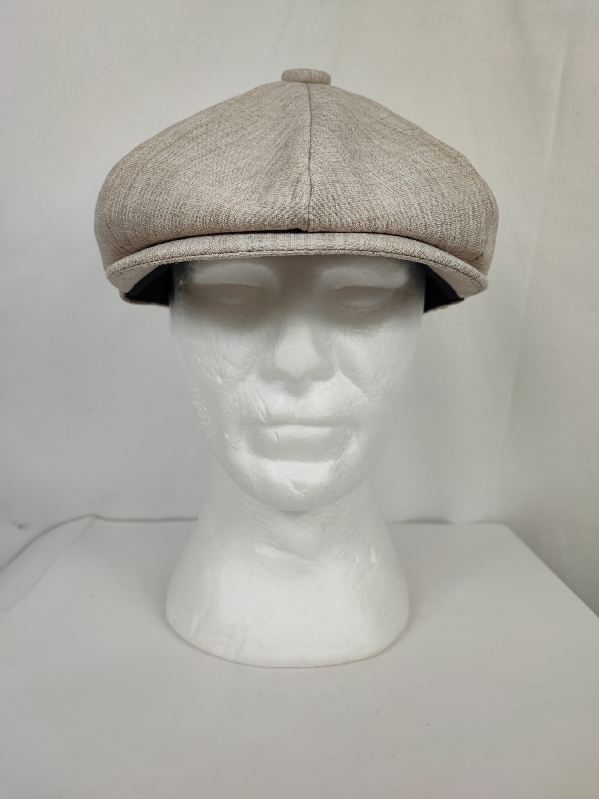 Coppola nuova inglese primavera Beige Newsboy Cap - Peaky Blinders Beige Summer Cap - Shop In London