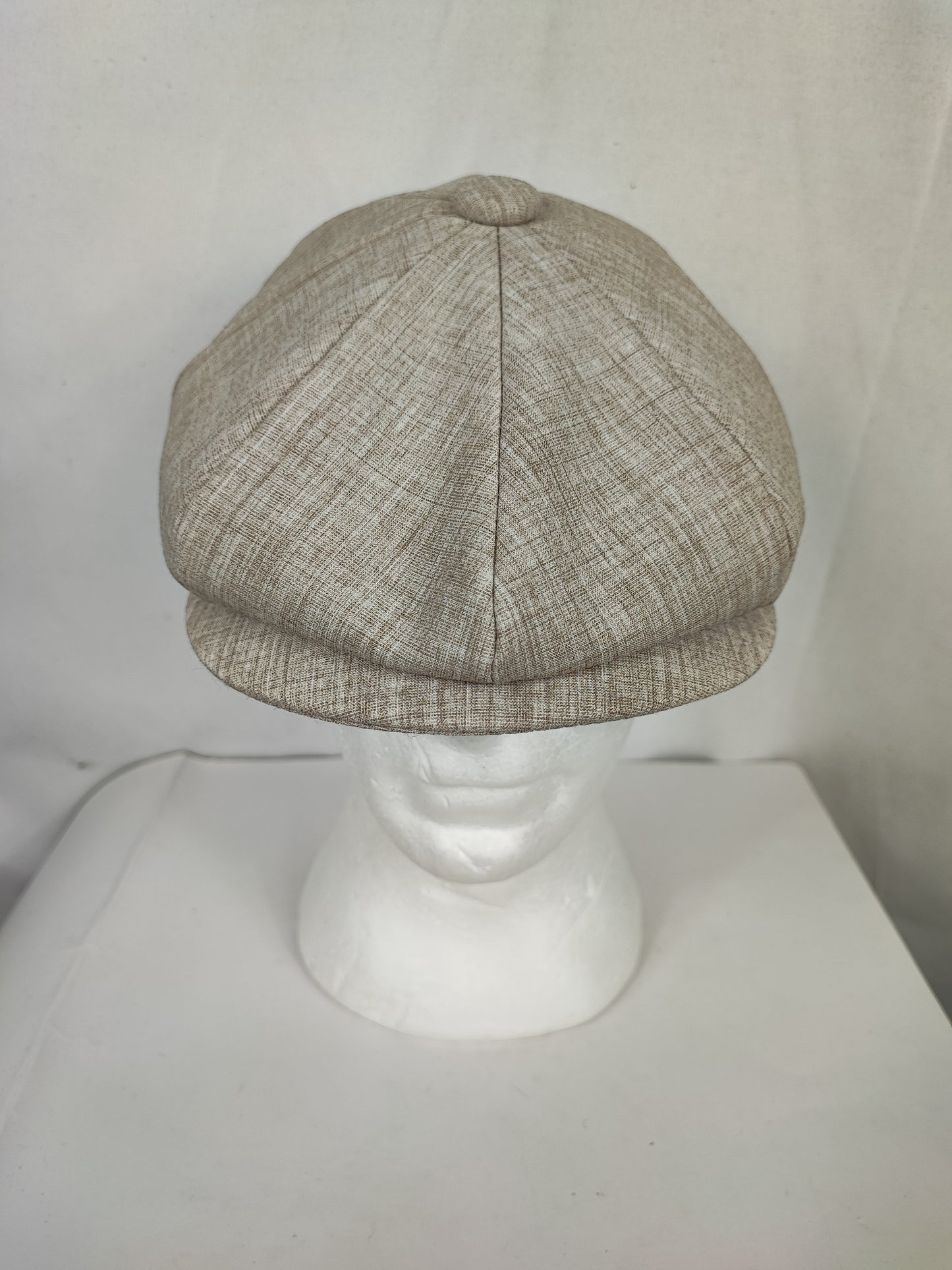 Coppola nuova inglese primavera Beige Newsboy Cap - Peaky Blinders Beige Summer Cap - Shop In London