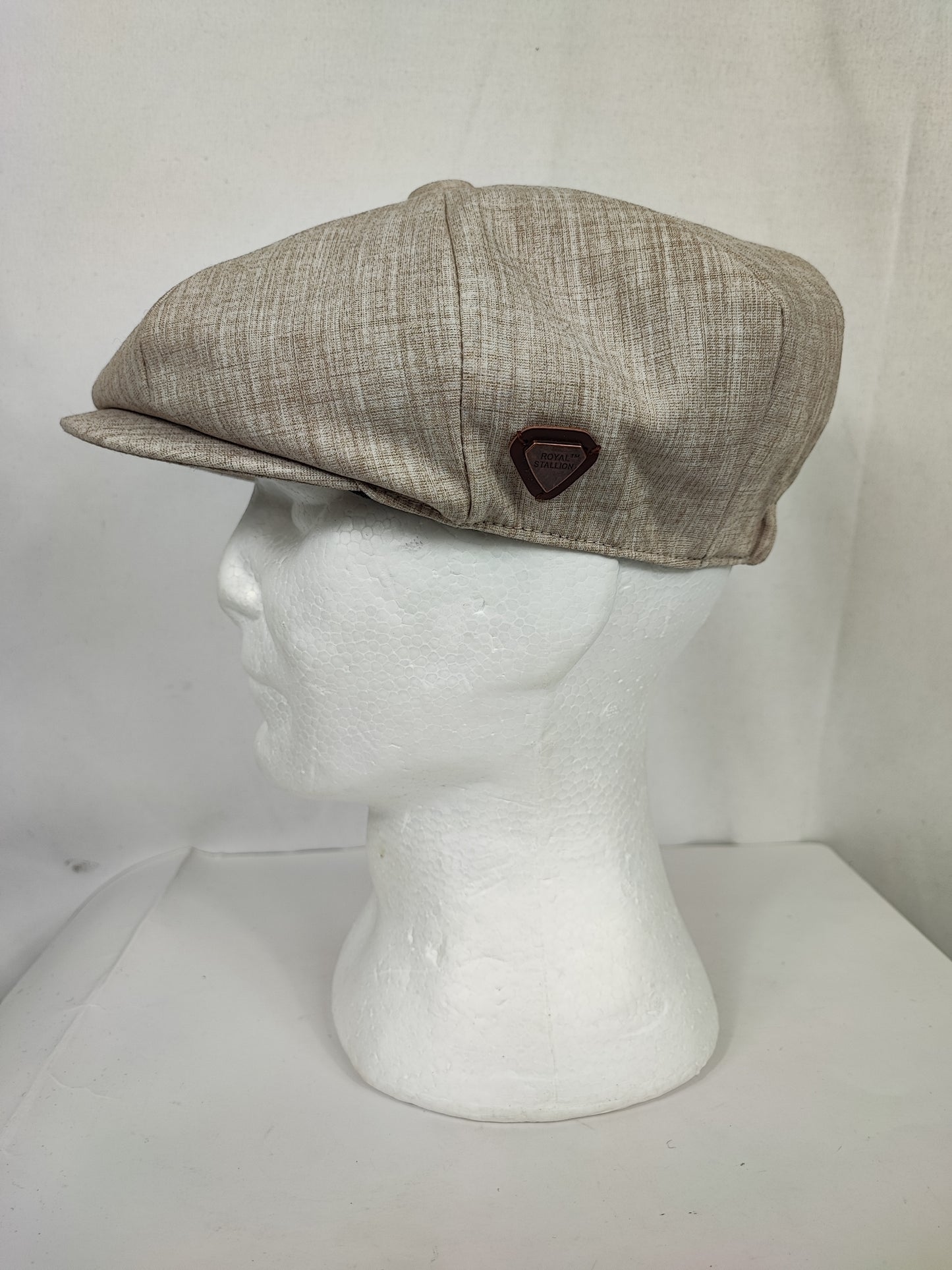 Coppola nuova inglese primavera Beige Newsboy Cap - Peaky Blinders Beige Summer Cap - Shop In London