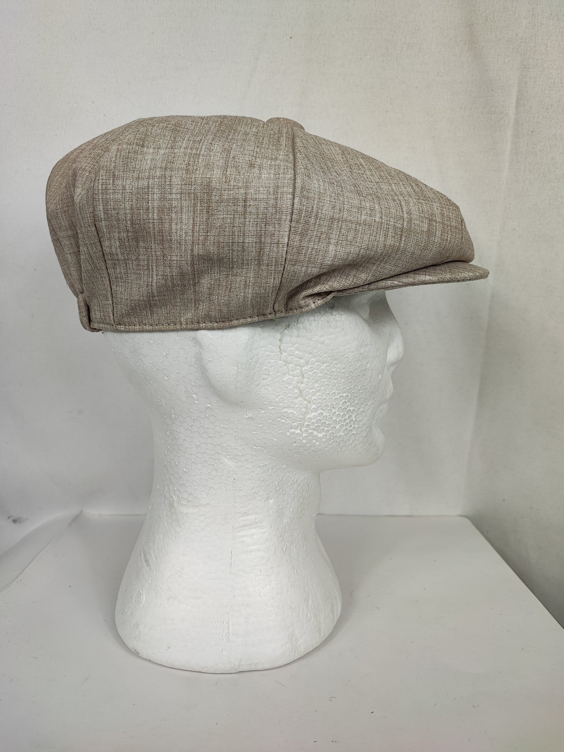 Coppola nuova inglese primavera Beige Newsboy Cap - Peaky Blinders Beige Summer Cap - Shop In London