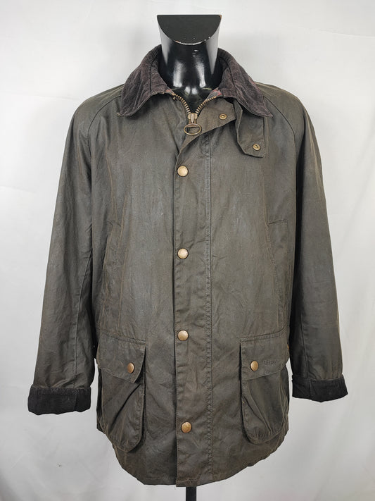 Giacca Barbour Verde Ashby Uomo XLarge- Man Green Ashby Wax Jacket Size XLarge