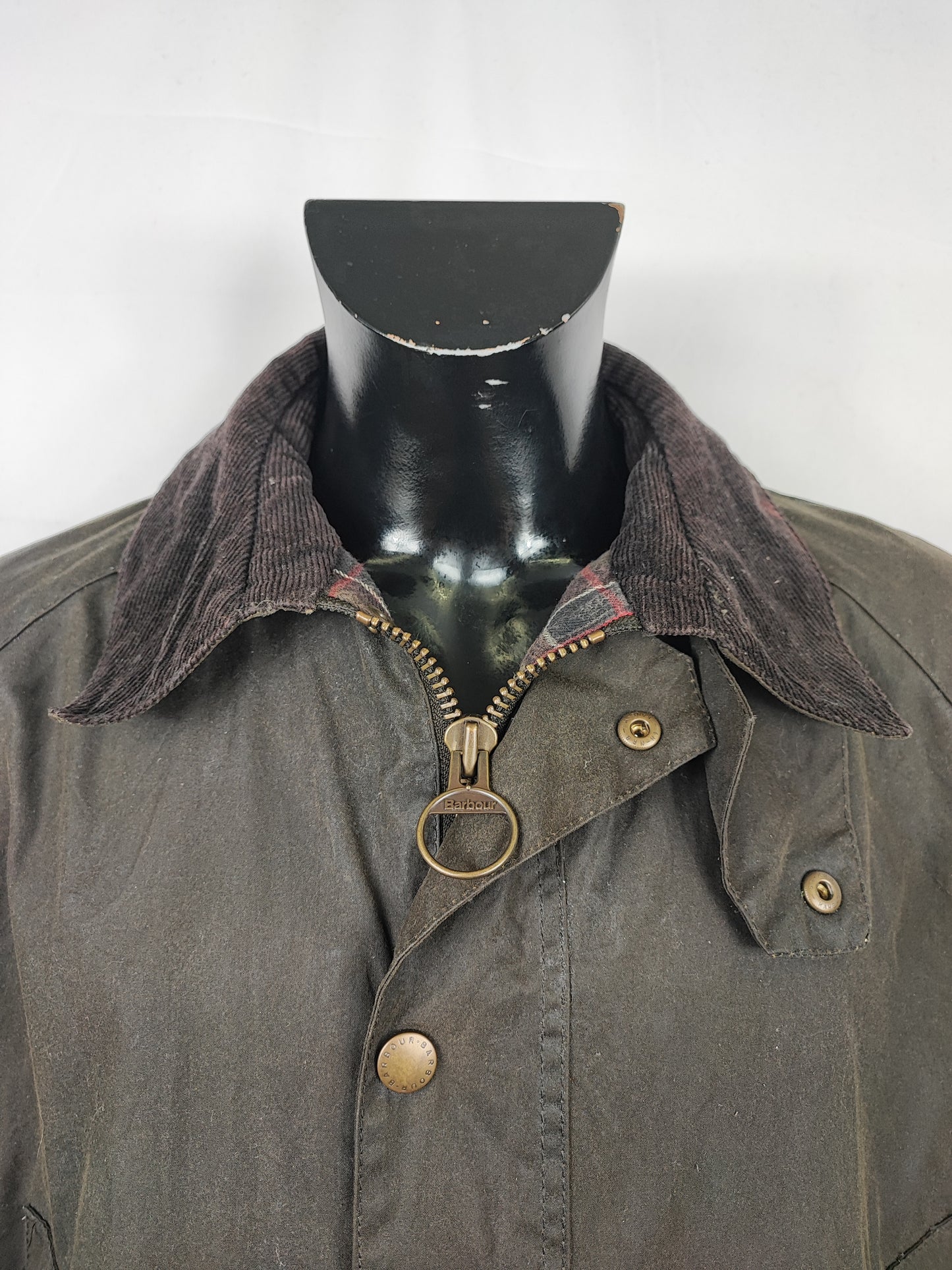 Giacca Barbour Verde Ashby Uomo XLarge- Man Green Ashby Wax Jacket Size XLarge