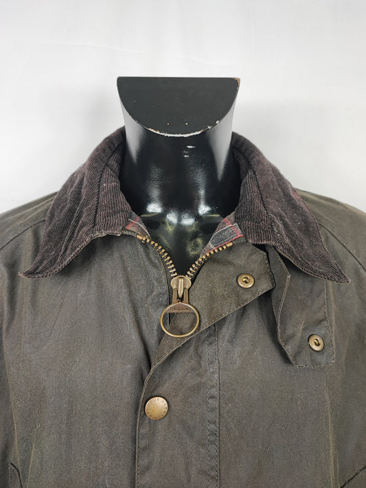 Giacca Barbour Verde Ashby Uomo XLarge- Man Green Ashby Wax Jacket Size XLarge