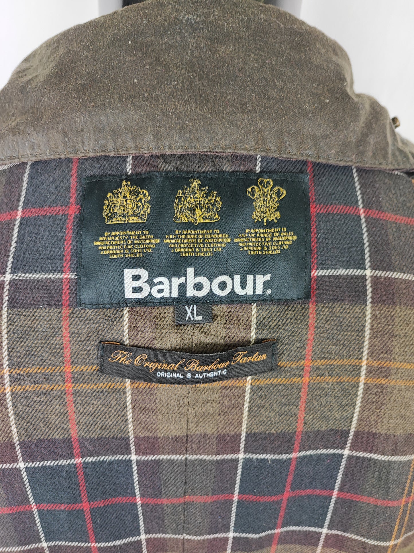 Giacca Barbour Verde Ashby Uomo XLarge- Man Green Ashby Wax Jacket Size XLarge