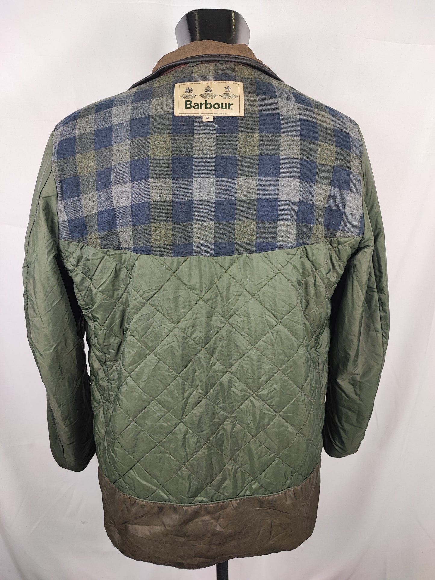 Giacca Barbour Verde Uomo cerato Medium - Man Olive hartlington wax jacket Size Medium