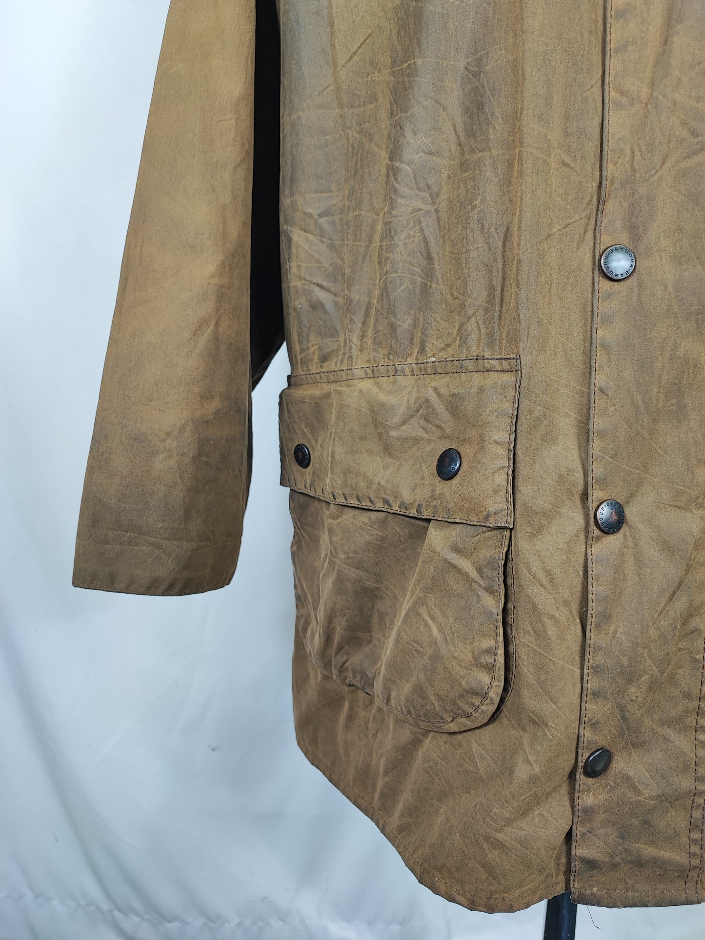 Barbour Classic Solway verde Cerato C42/107 cm Large- Man Wax Classic Solway Olive jacket Large