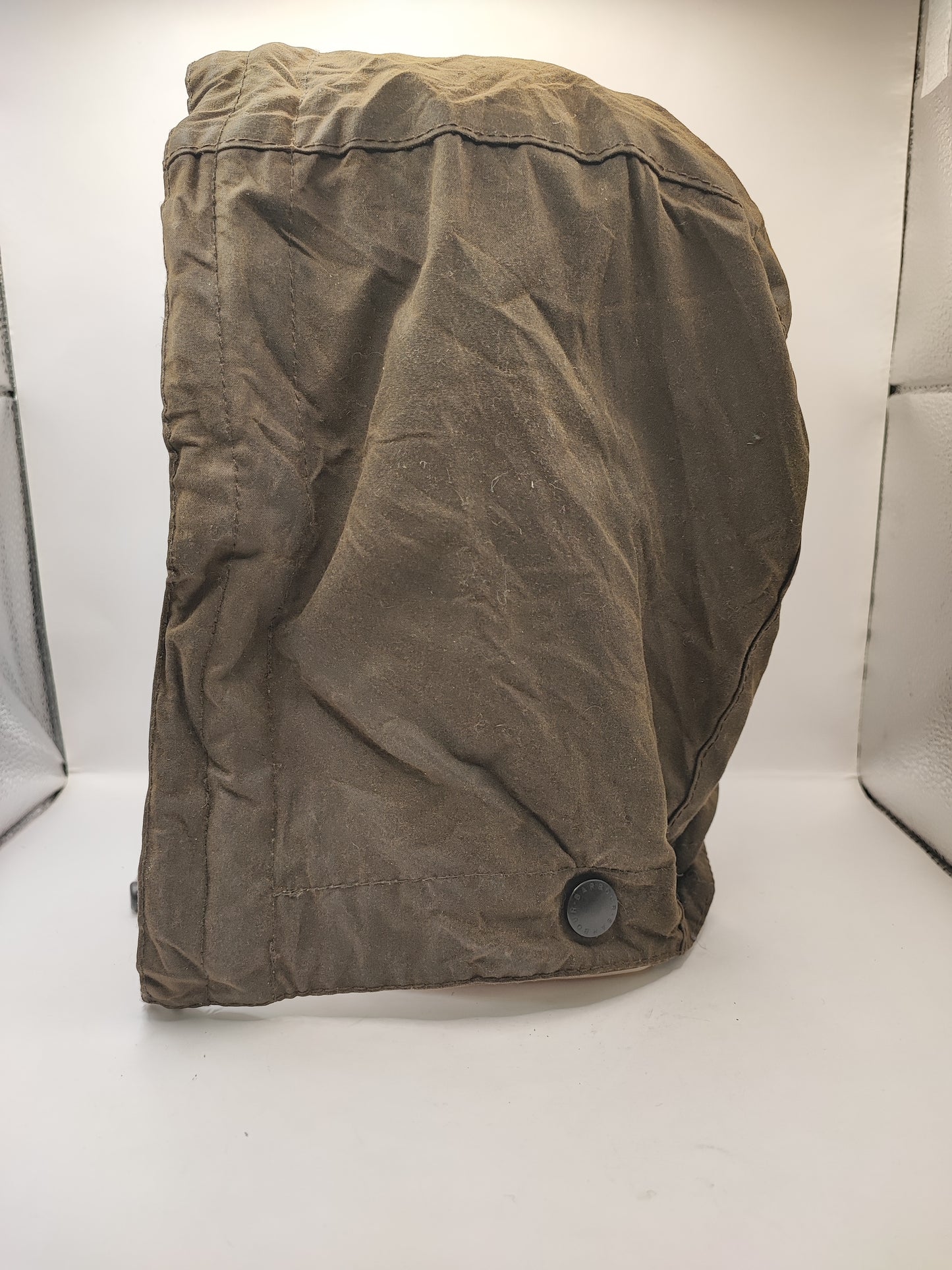 Cappuccio Barbour verde oliva recente - Olive Waxed hood One size