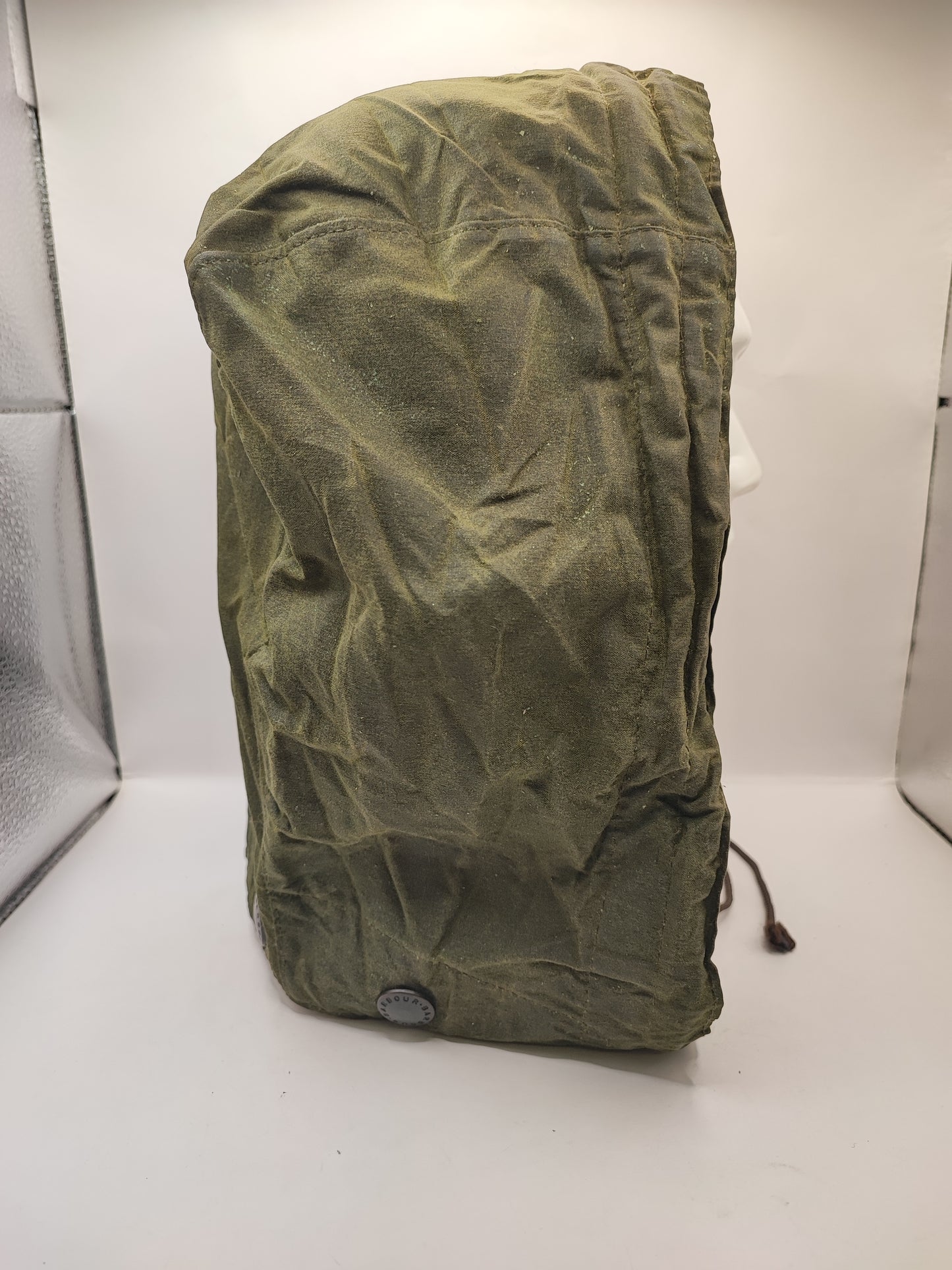 Cappuccio Barbour verde vintage - Vintage Green Barbour Hood