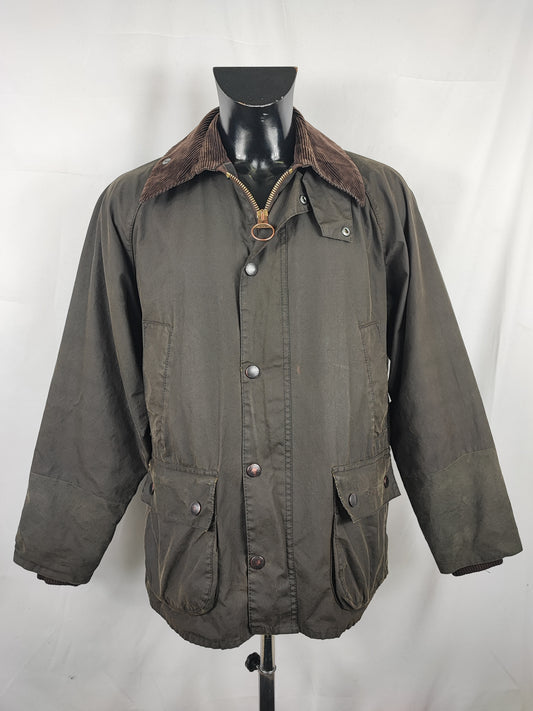 RARA Barbour Bedale C40/102 CM Olive Man Olive Bedale Jacket Size Medium