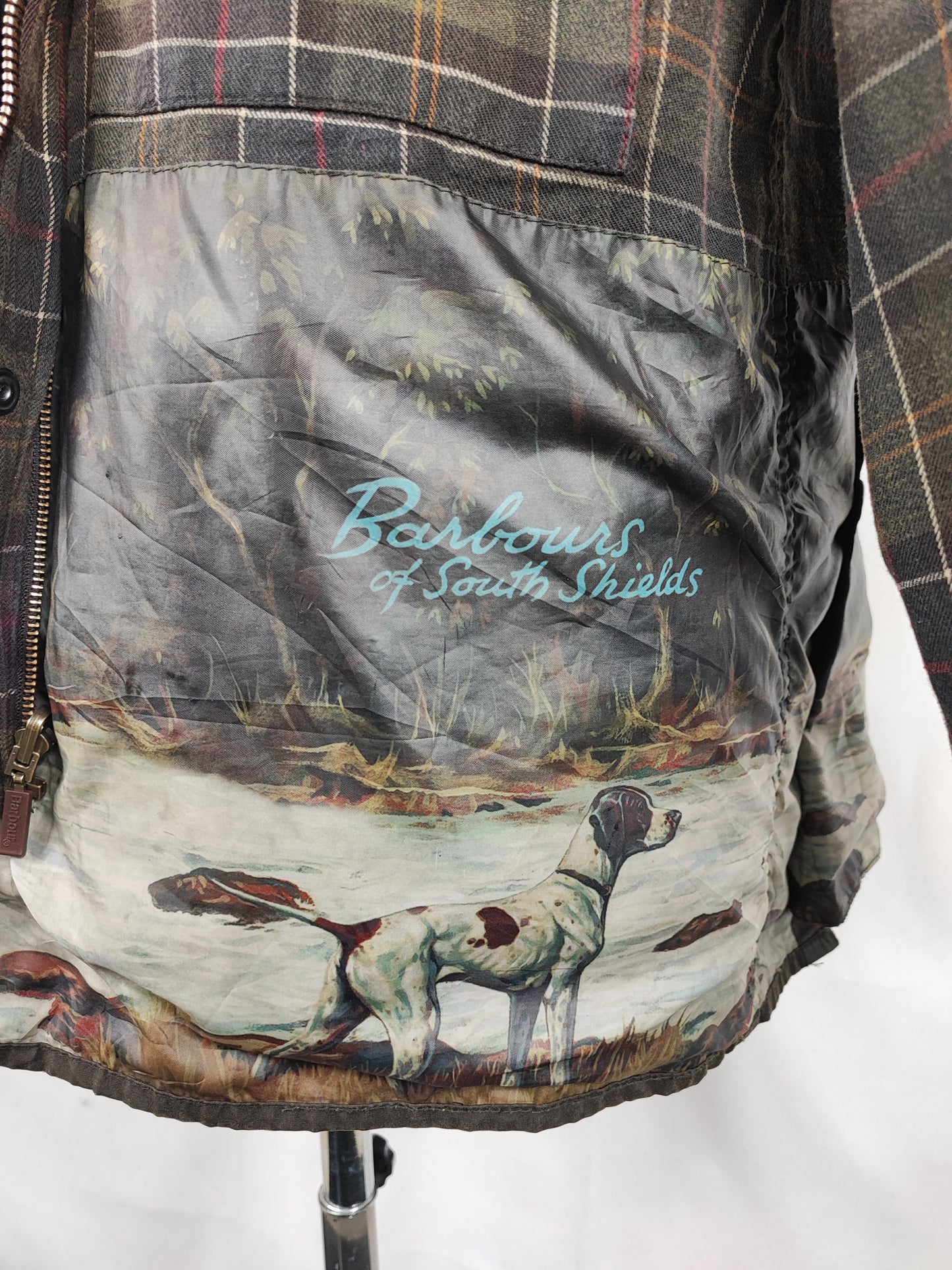 RARA Barbour Bedale C40/102 CM Olive Man Olive Bedale Jacket Size Medium