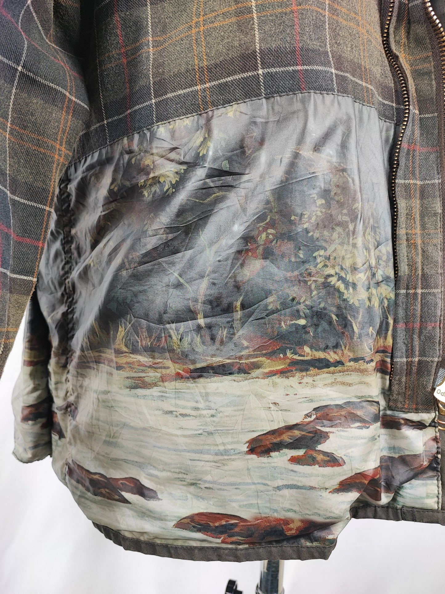 RARA Barbour Bedale C40/102 CM Olive Man Olive Bedale Jacket Size Medium