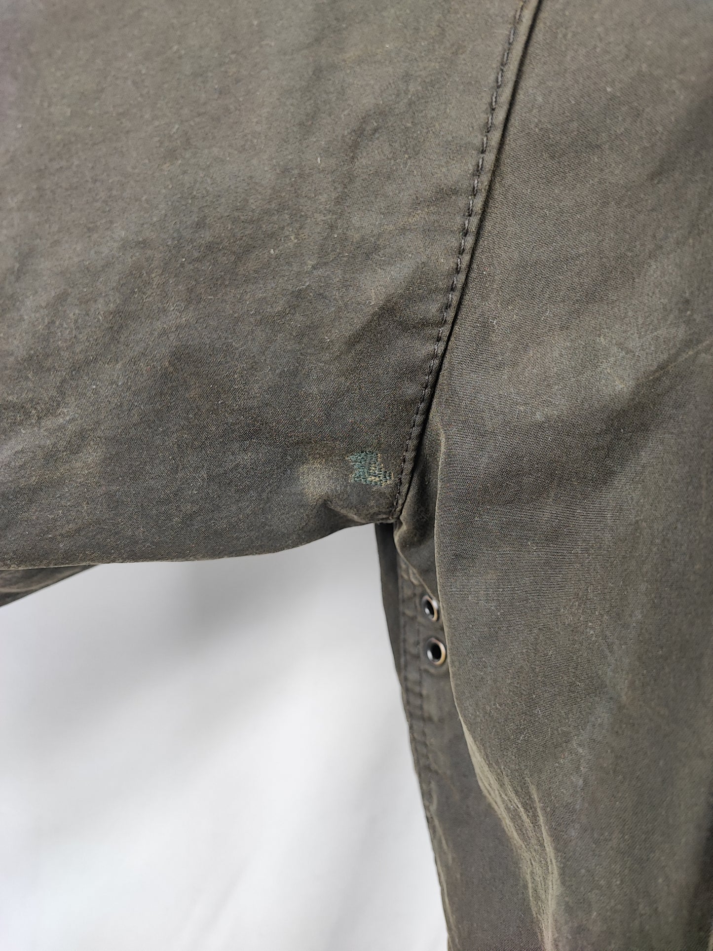 RARA Barbour Bedale C40/102 CM Olive Man Olive Bedale Jacket Size Medium