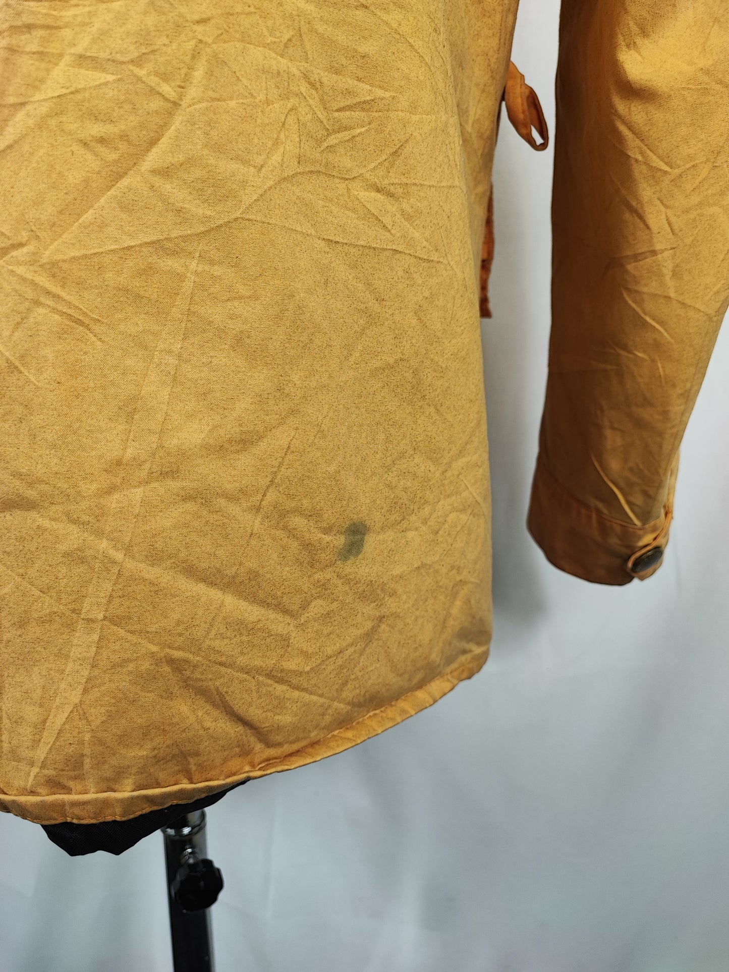 Giacca Barbour International A7 Giallo Medium- Man Yellow International Wax Jacket Size Medium