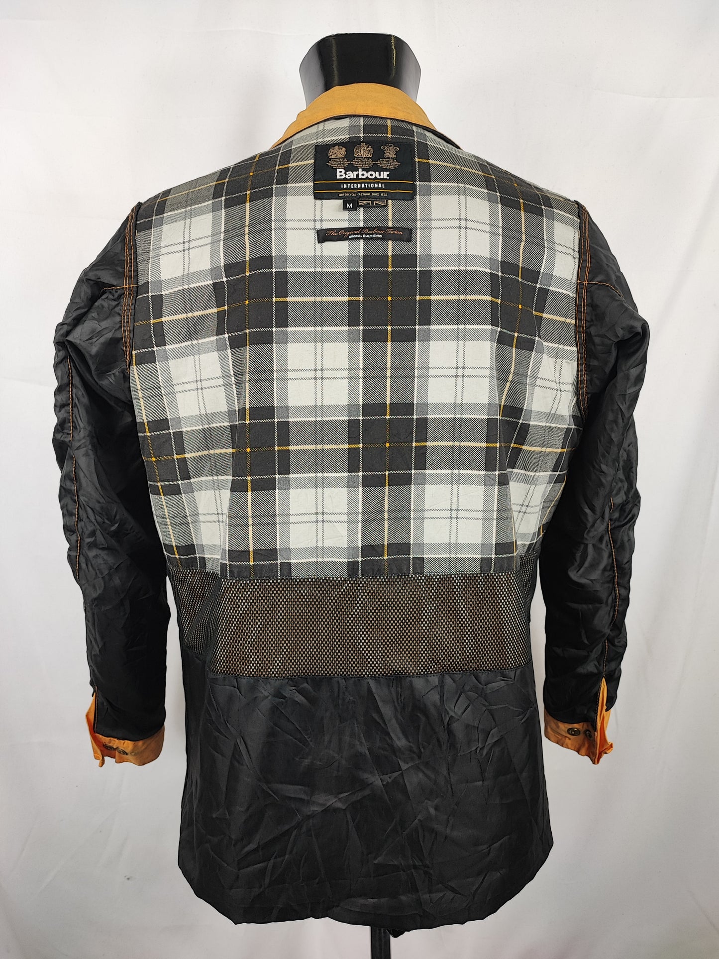 Giacca Barbour International A7 Giallo Medium- Man Yellow International Wax Jacket Size Medium