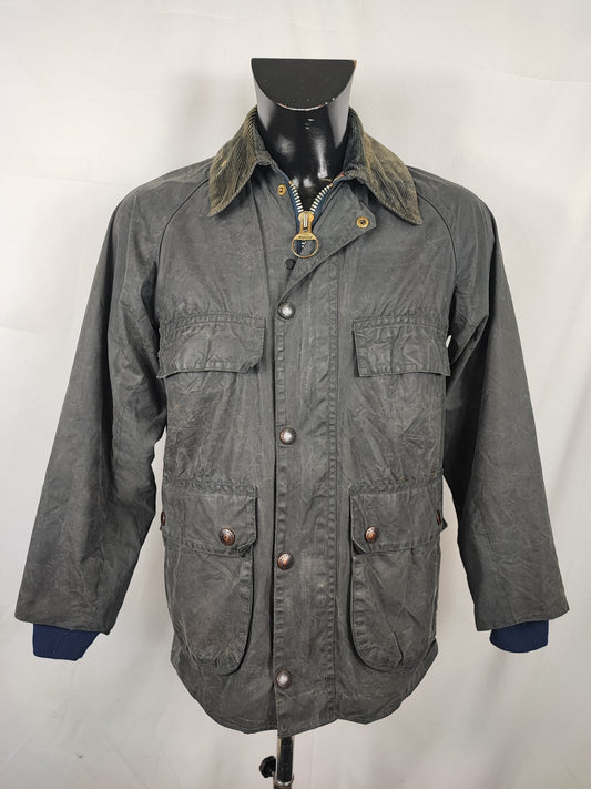 RARO Barbour Bedale Blu cerato C34/86 CM XXS- Vintage Bedale C34 four pockets navy color