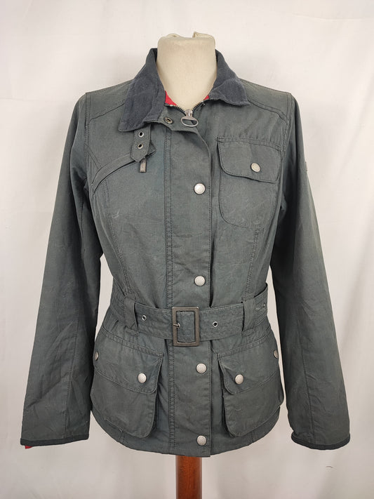 Giacca Barbour da donna blu invernale UK10 Small - Navy Hilberry Lady jacket UK10 tg. 40