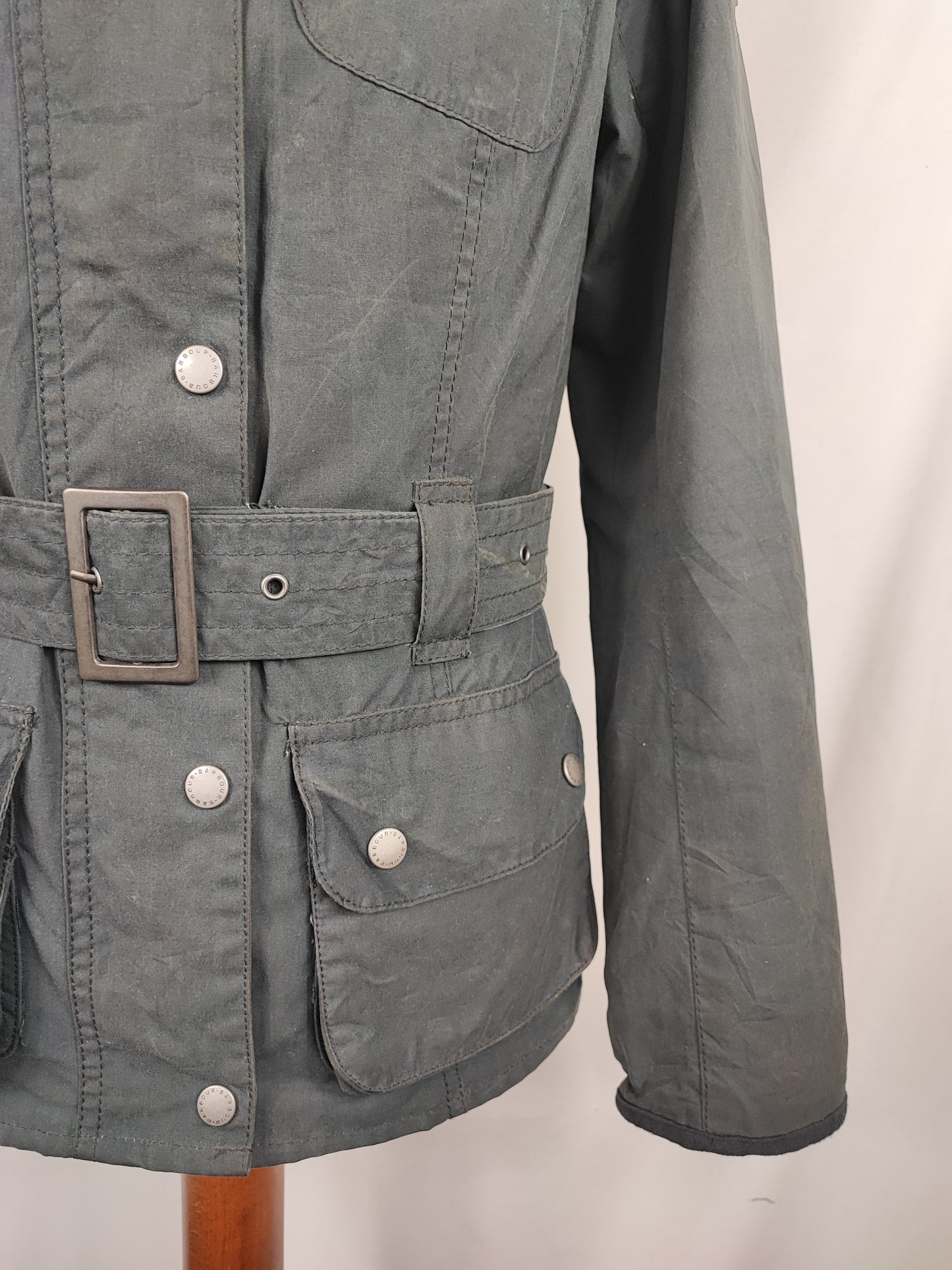 Giacca Barbour da donna blu invernale UK10 Small - Navy Hilberry Lady jacket UK10 tg. 40