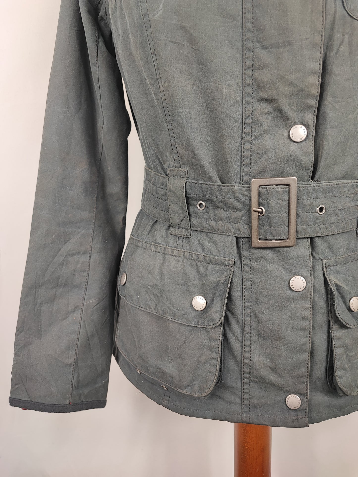 Giacca Barbour da donna blu invernale UK10 Small - Navy Hilberry Lady jacket UK10 tg. 40