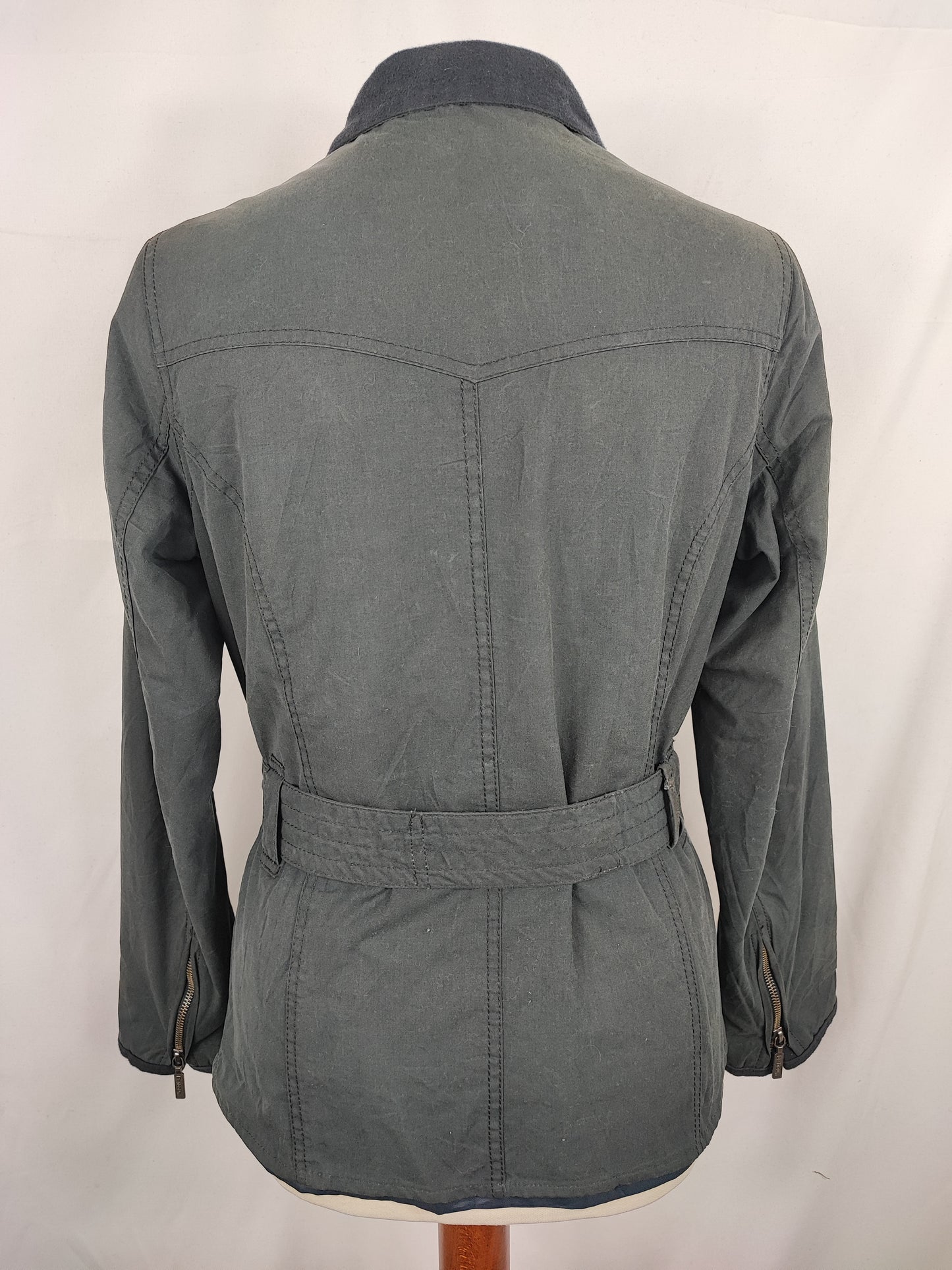 Giacca Barbour da donna blu invernale UK10 Small - Navy Hilberry Lady jacket UK10 tg. 40