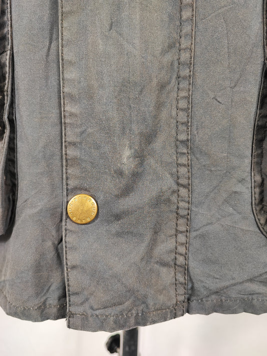 Giacca Barbour International A7 Blu Medium- Man Navy International Jacket Size Medium