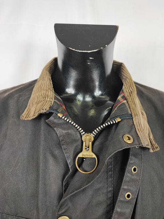 Giacca Barbour International Vintage Nero A7 C46/117 cm - Barbour International A7 Black Jacket Size XL