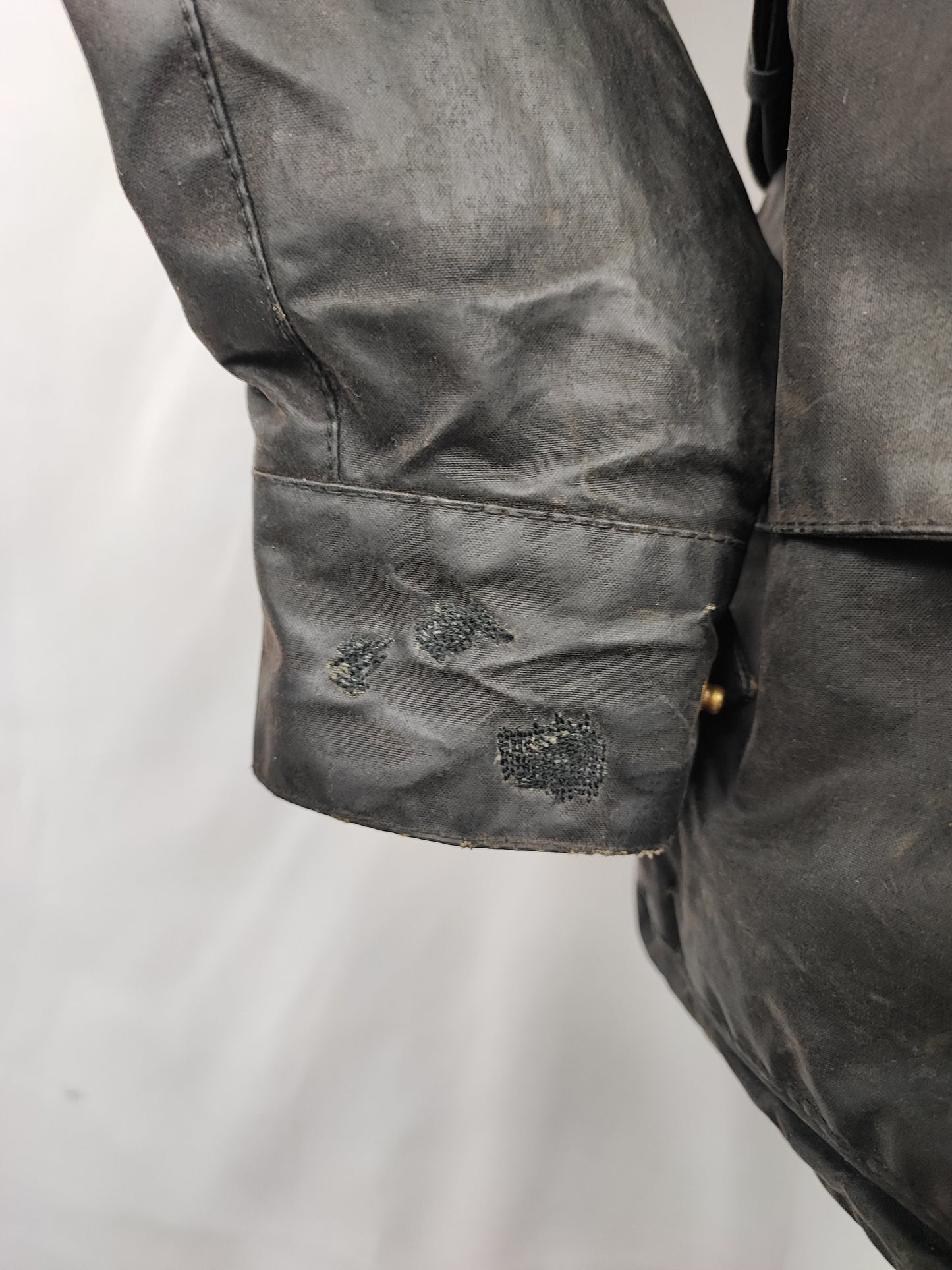 Giacca Barbour International Vintage Nero A7 C46/117 cm - Barbour International A7 Black Jacket Size XL