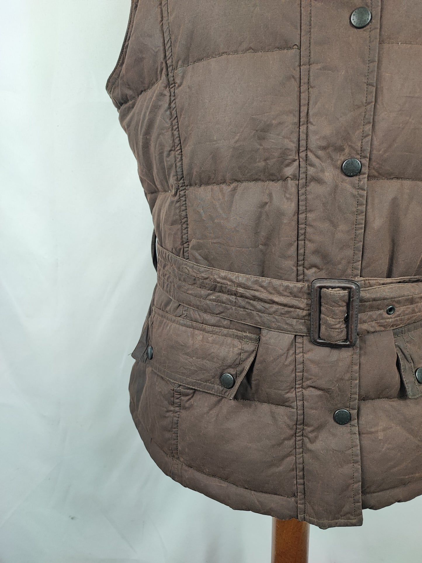 Gilet Barbour International Marrone Unisex Uk16 tg.46 - Brown Barbour International Vest size Uk16