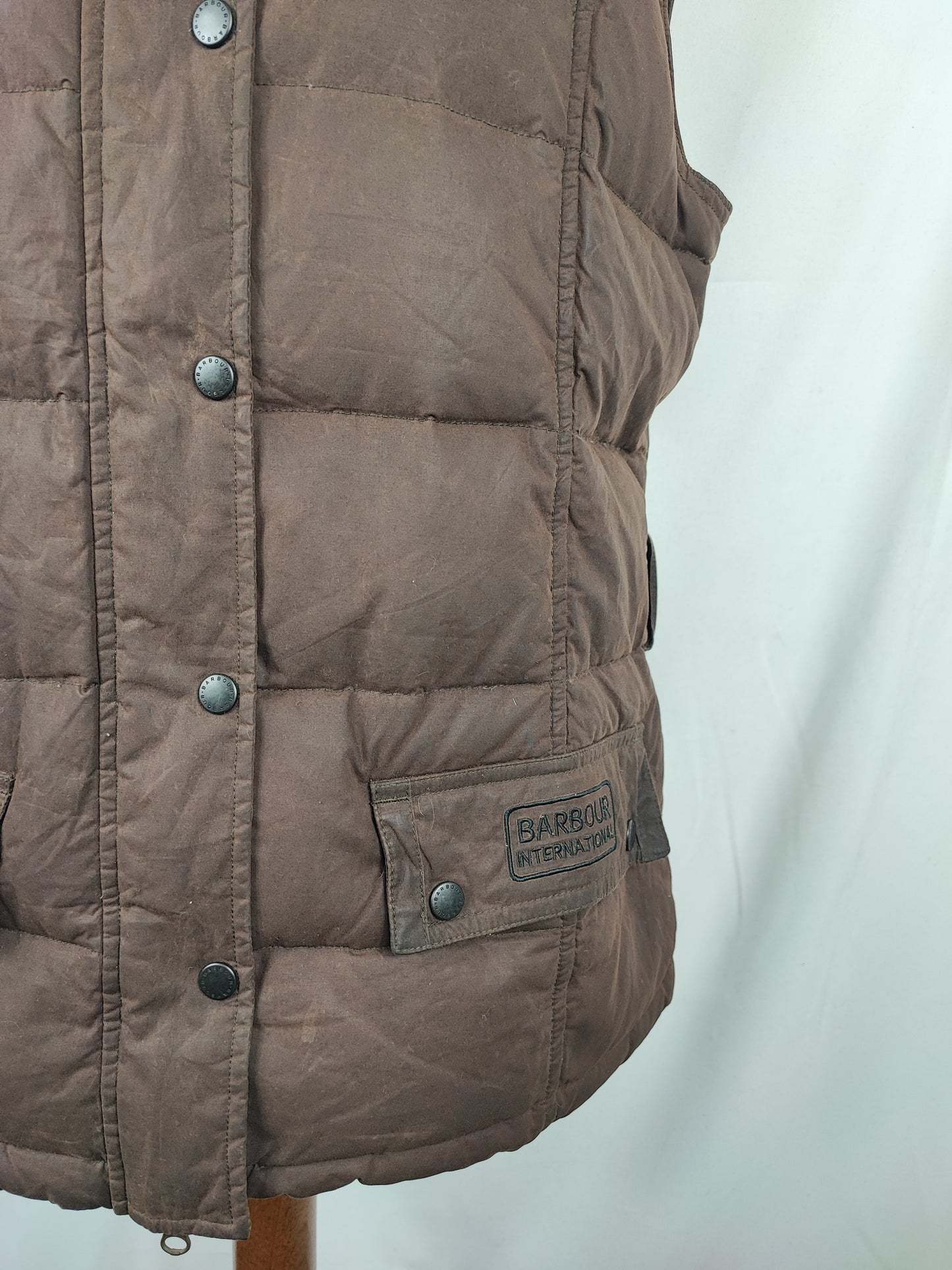 Gilet Barbour International Marrone Unisex Uk16 tg.46 - Brown Barbour International Vest size Uk16