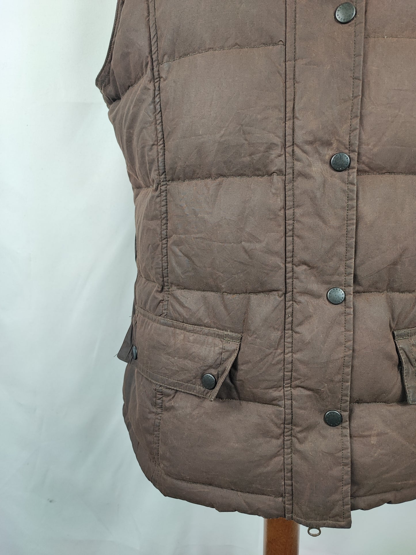 Gilet Barbour International Marrone Unisex Uk16 tg.46 - Brown Barbour International Vest size Uk16