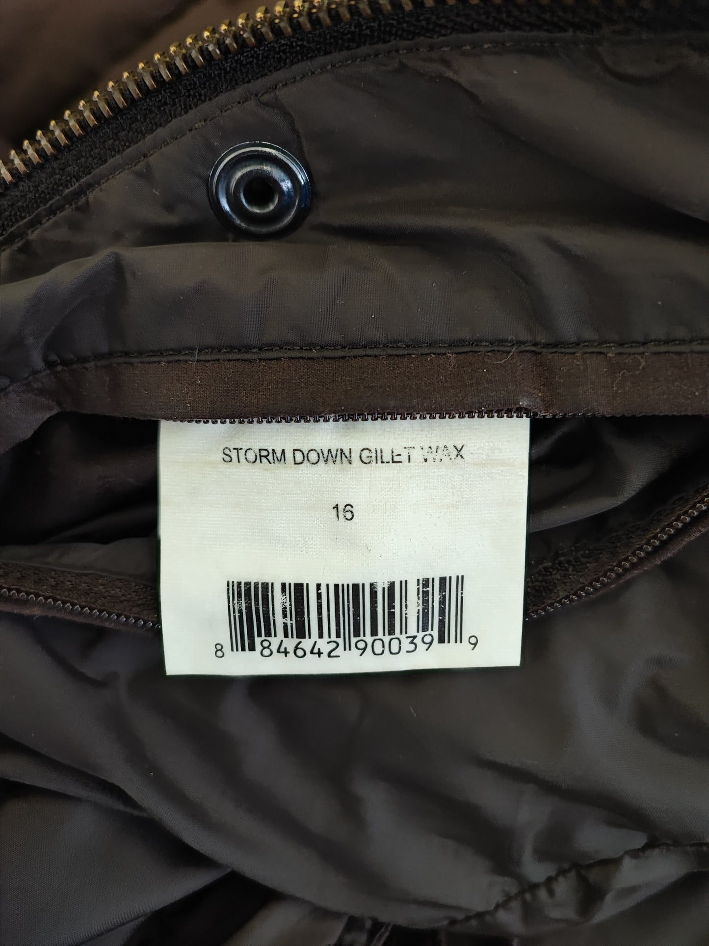 Gilet Barbour International Marrone Unisex Uk16 tg.46 - Brown Barbour International Vest size Uk16